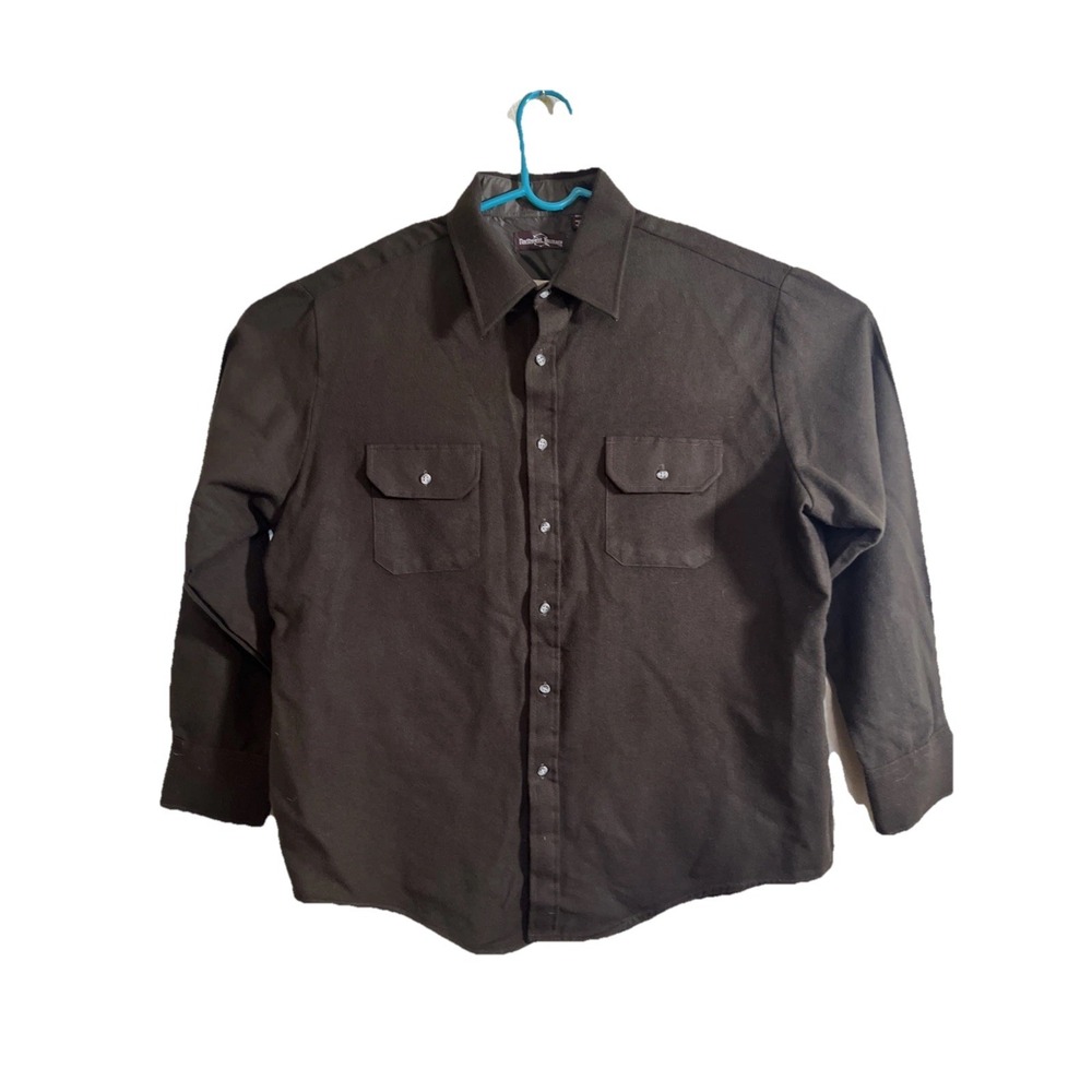 Northwest Territory Mens 100% acrylic  Brown Button‎ SZ XL